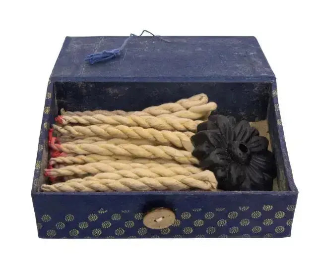 Incense Rope Kit -Medicine Buddha -Juniper -30 Ropes -Incense Rope Kit -Aromes Evasions 