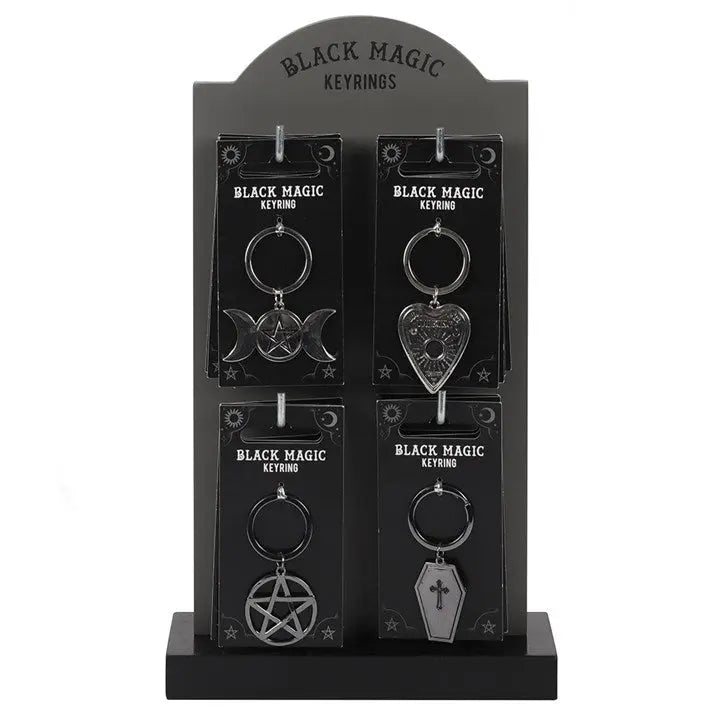 Keychain -Gothic Style -Pentacle