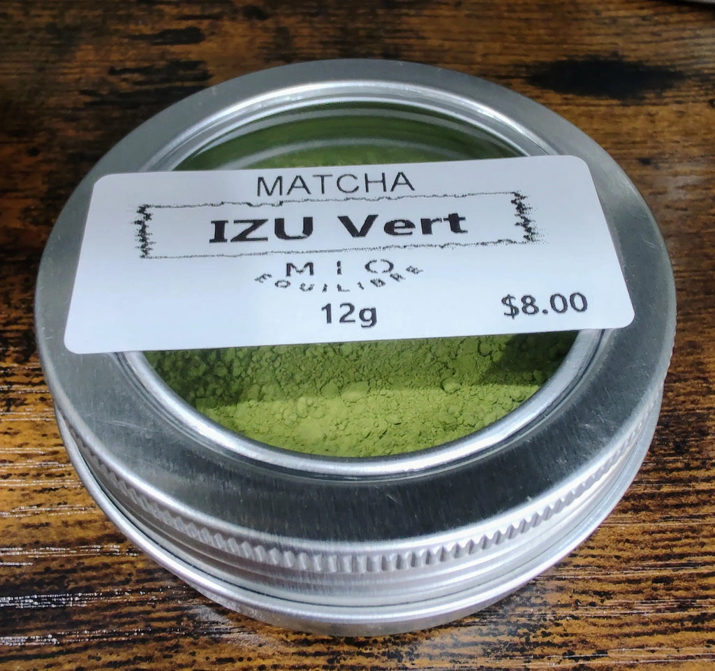 Matcha Tea - IZU Green Matcha - Loose Tea Matcha Tea Aromes Evasions 