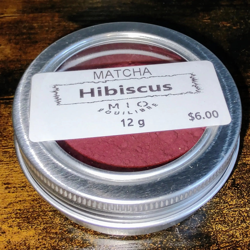 Matcha Tea - Organic Hibiscus Matcha - Loose Tea 12 g