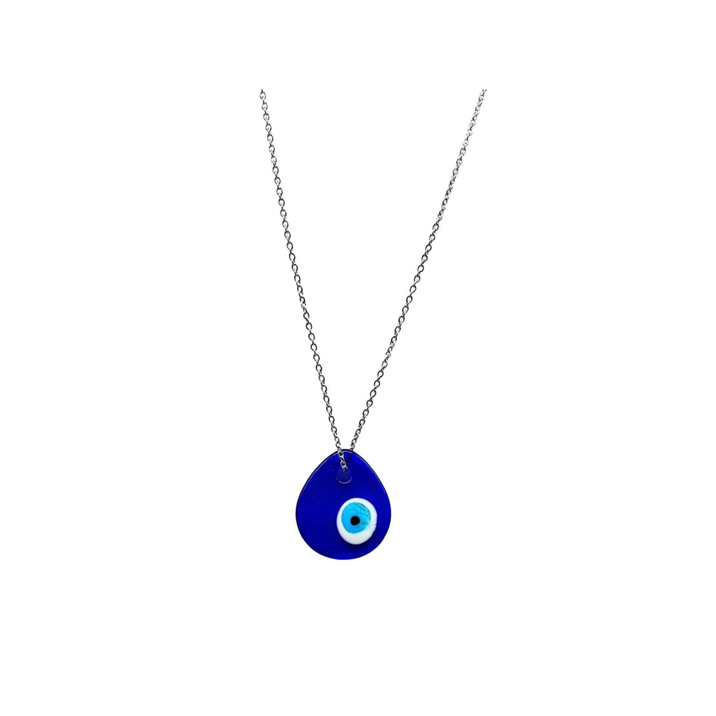 Necklace -Evil Eye Protection -Water Drop Shape