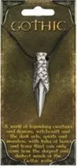 Necklace -Gothic Amulet Charm -Claw