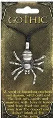 Necklace -Gothic Amulet Charm -Spider