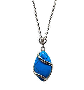 Necklace -Horse Eye -Turquoise