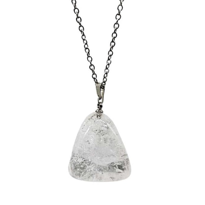 Necklace -Natural Crystal Quartz