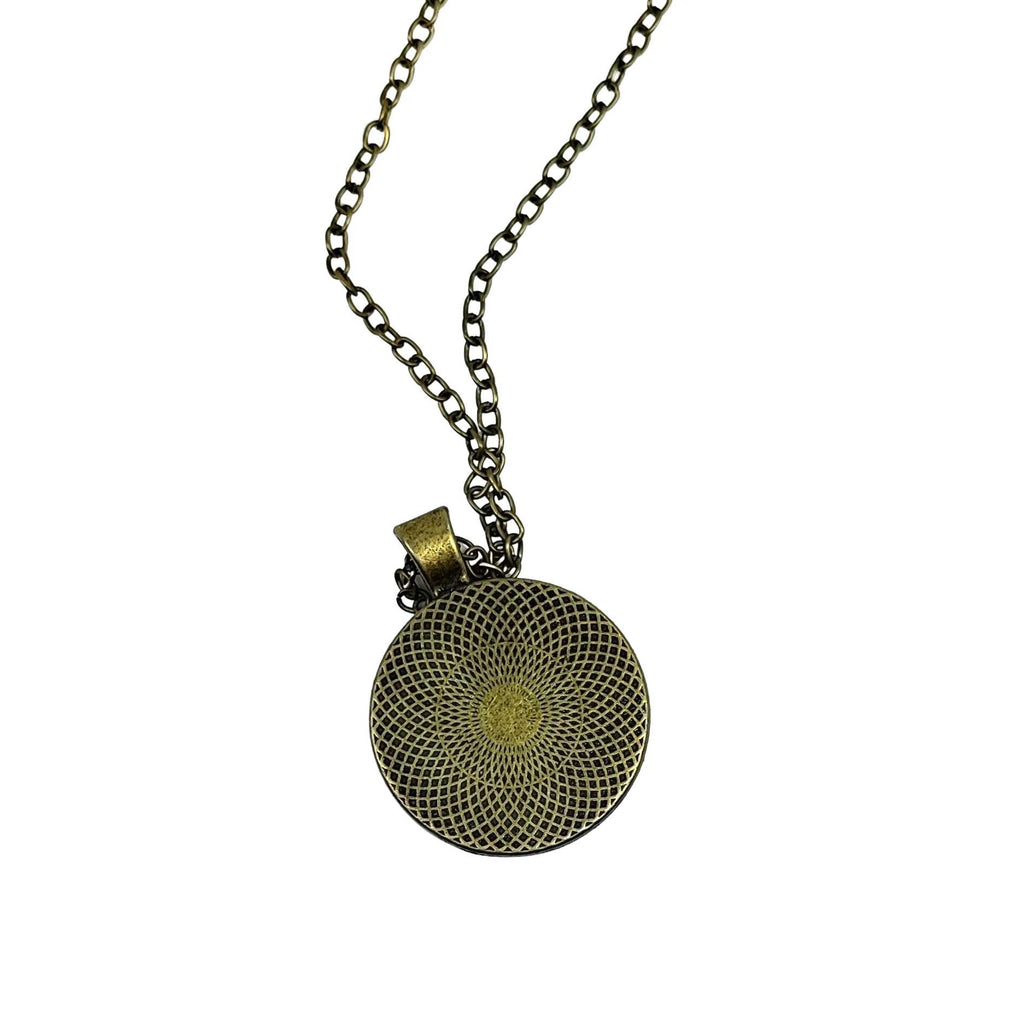 Necklace -OM Symbol -Bronze
