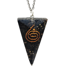 Necklace -Orgonite -Arrow -Shungite