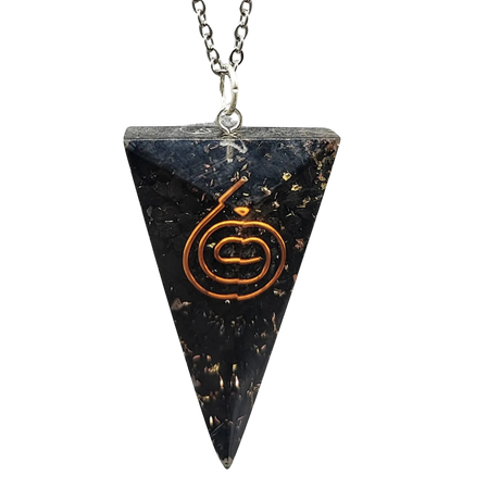 Necklace -Orgonite -Arrow -Shungite