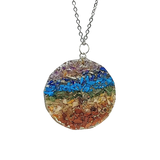 Necklace -Orgonite -Buddha -7 Chakras