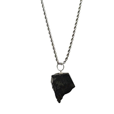 Necklace -Shungite Noble -Natural Shape -Large