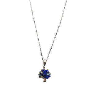 Necklace -Tree of Life Gemstone Pendants -Sodalite