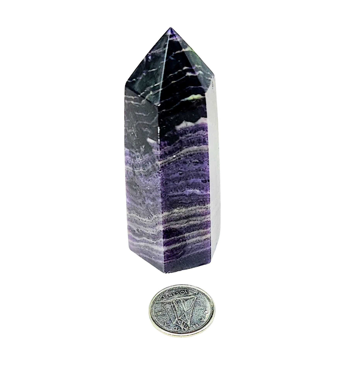 Obelisk -Fluorite -71g