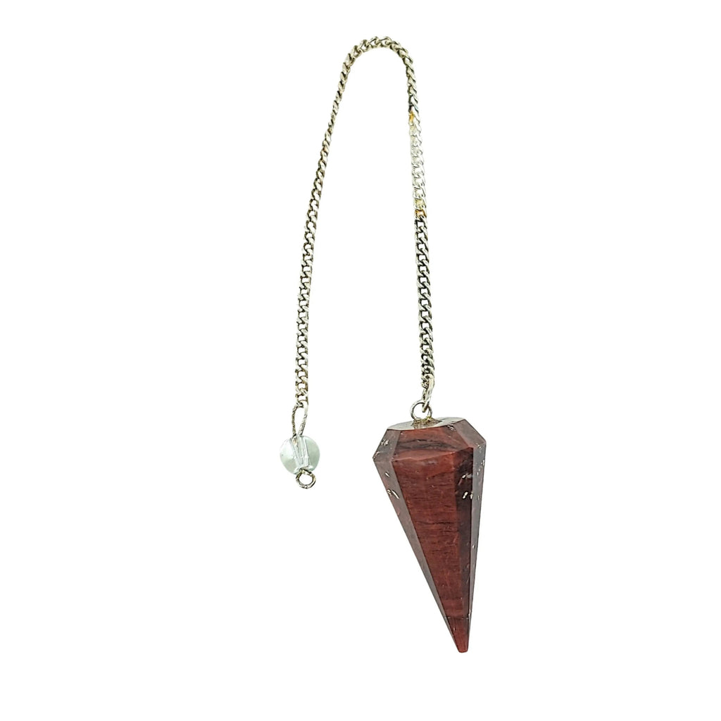 Pendulum -Cone -Red Jasper -Pendule -Aromes Evasions 