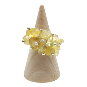 Ring -Citrine -Adjustable