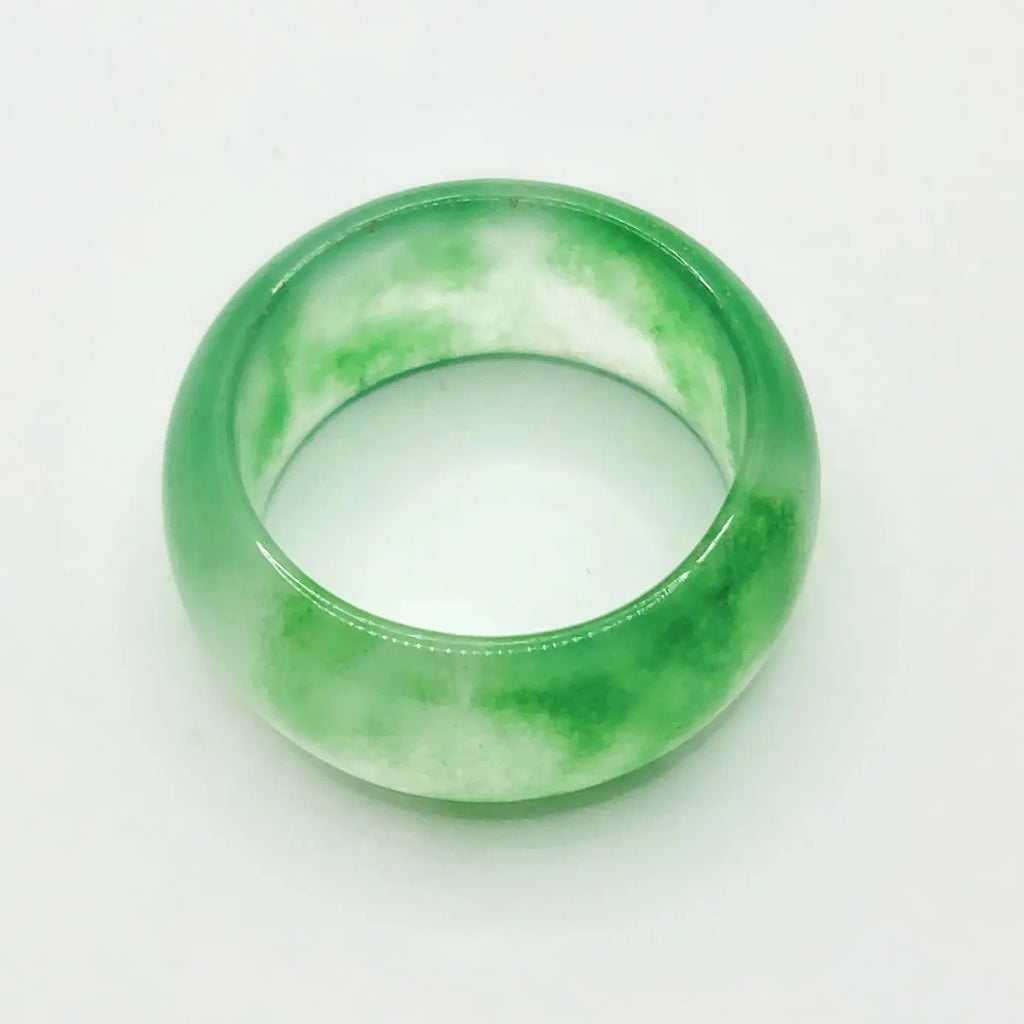 Ring -Natural Jade -Size 6-10