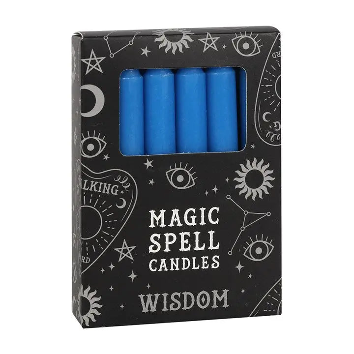 Ritual Candle -Magic Spell -Dark Blue for Wisdom