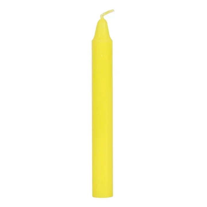 Ritual Candle -Magic Spell -Yellow for Success