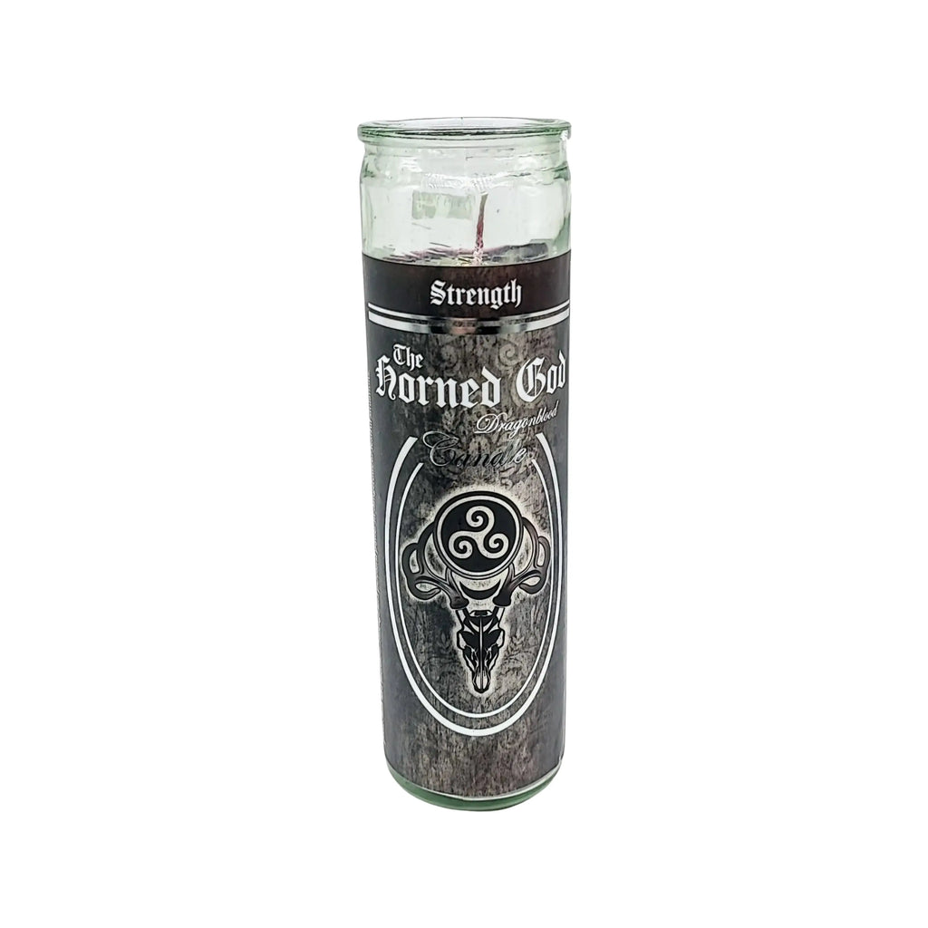 Ritual Candle -The Horned God -Dragonblood -Ritual Candle -Aromes Evasions 