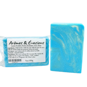 Soap Bar - Cold Process - Cool Water - For Men