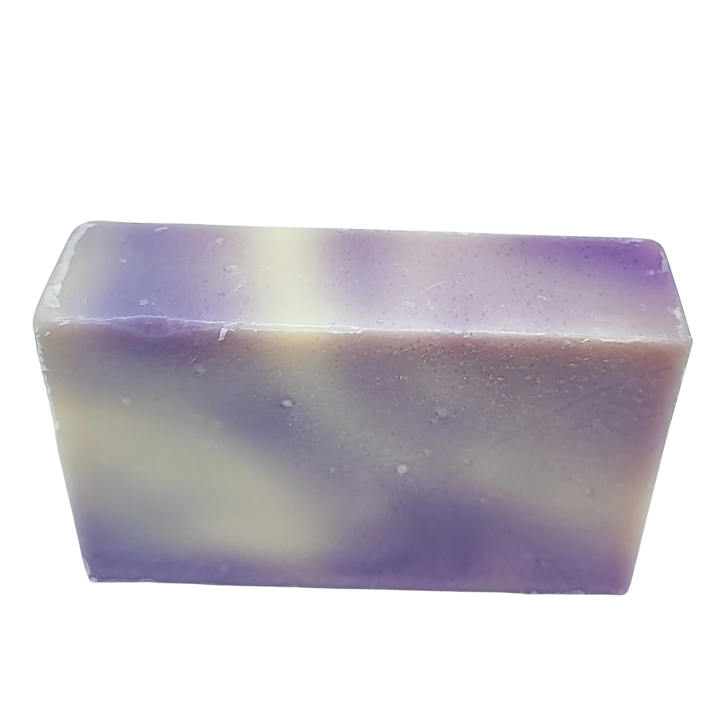 Soap Bar -Cold Process -Lavender Swirl