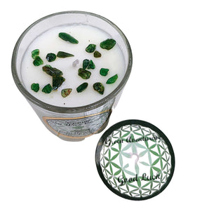 Soy Candle -Harmonia Good Luck -Opium & Green Aventurine -3oz