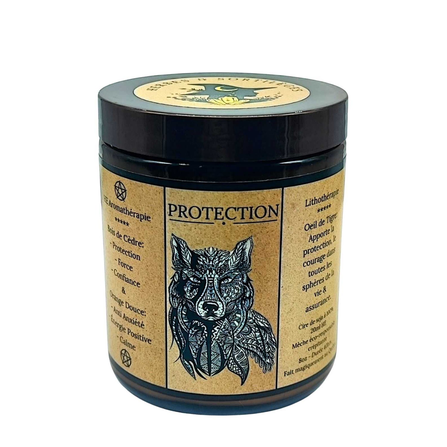 Soy Candle - Herbes & Sortileges - Protection - 8oz