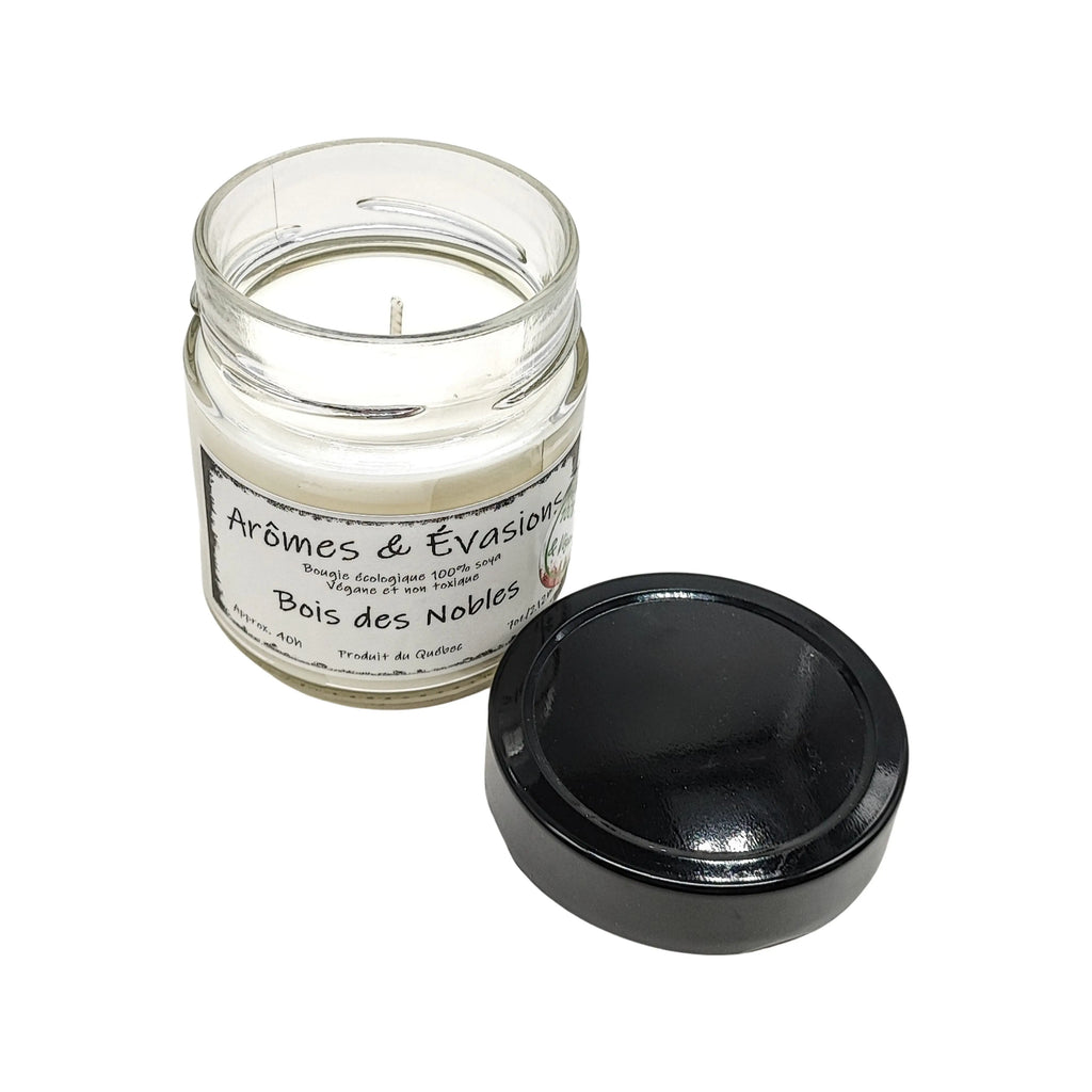 Soy Candle -Noble Wood -7oz -7oz -Aromes Evasions 