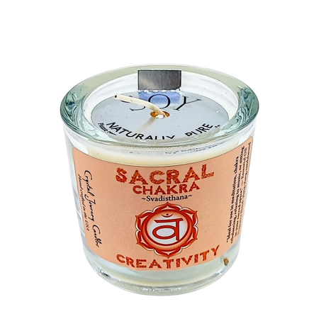 Soy Candle - Chakra 2 - Sacral - 3.5oz