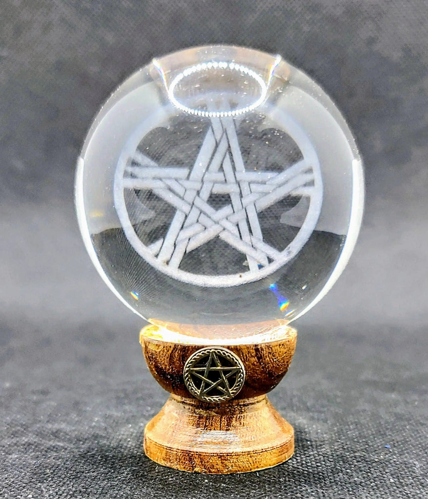 Sphere -Crystal -Pentacle -2" Arômes & Évasions.