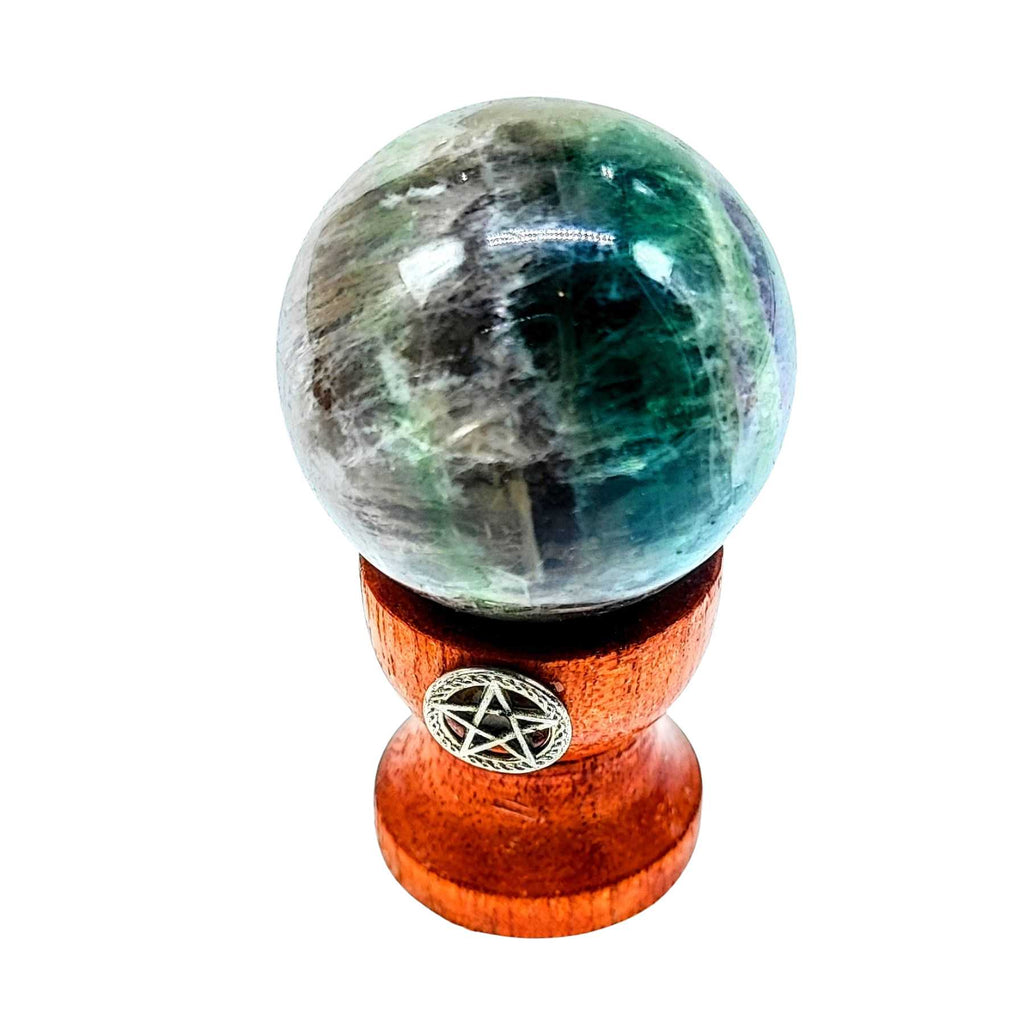 Sphere -Fluorite -Rainbow -1.5''