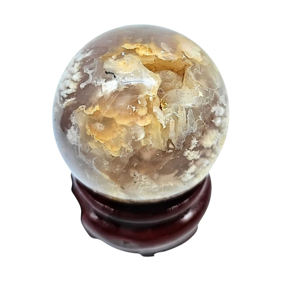 Sphere -Geode -Quartz -Smoky -Unique Piece -157g