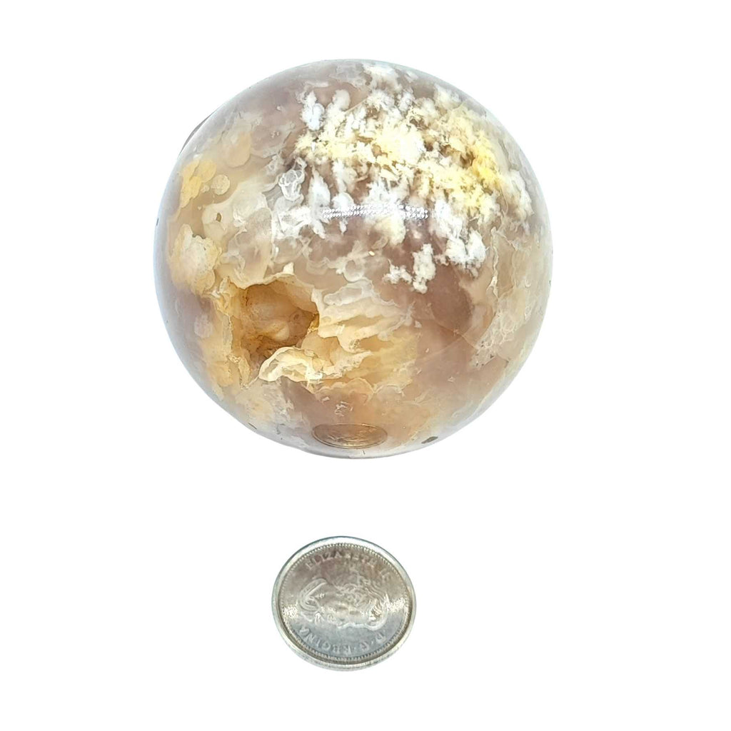 Sphere -Geode -Quartz -Smoky -Unique Piece -157g