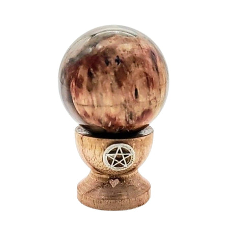 Sphere -Petrified Wood Stone -Madagascar