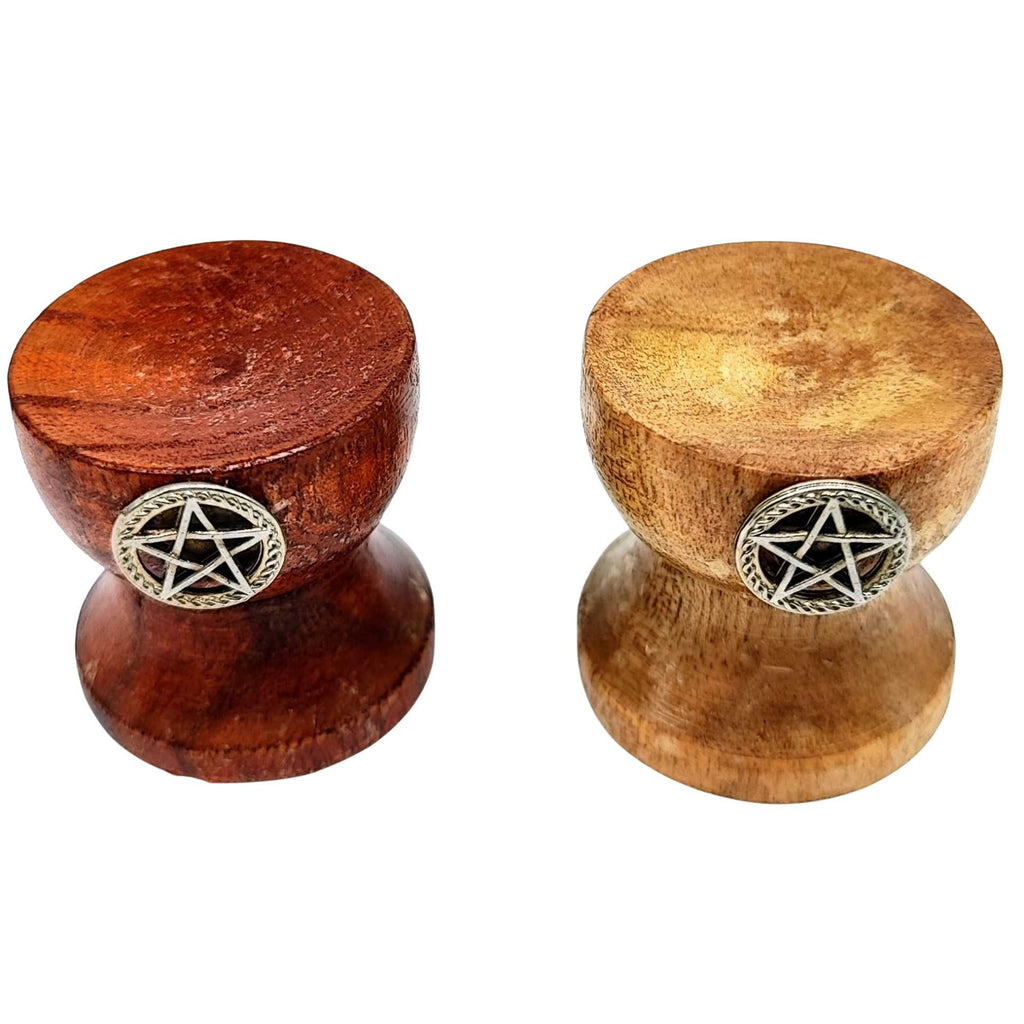 Sphere -Stand -Wood -Pentacle
