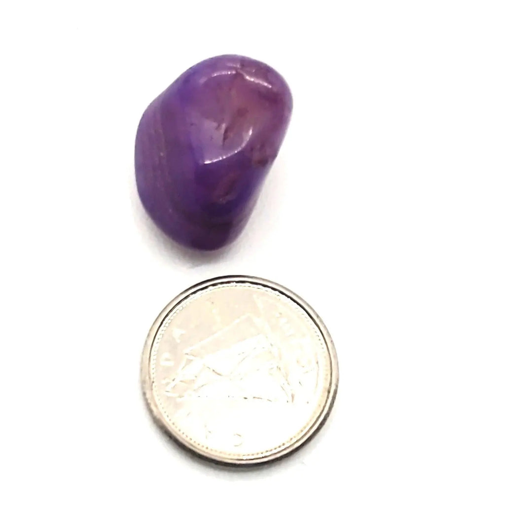 Stone -Violet Agate -Tumbled -Extra Small