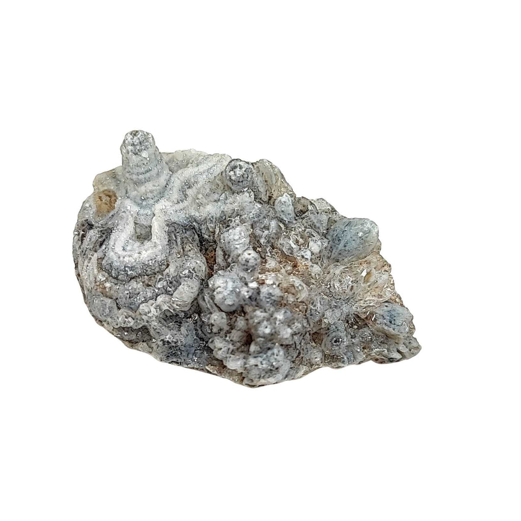 Stone -Agate Natural Druze -Shape Shell -Specimen -Specimen -Aromes Evasions 