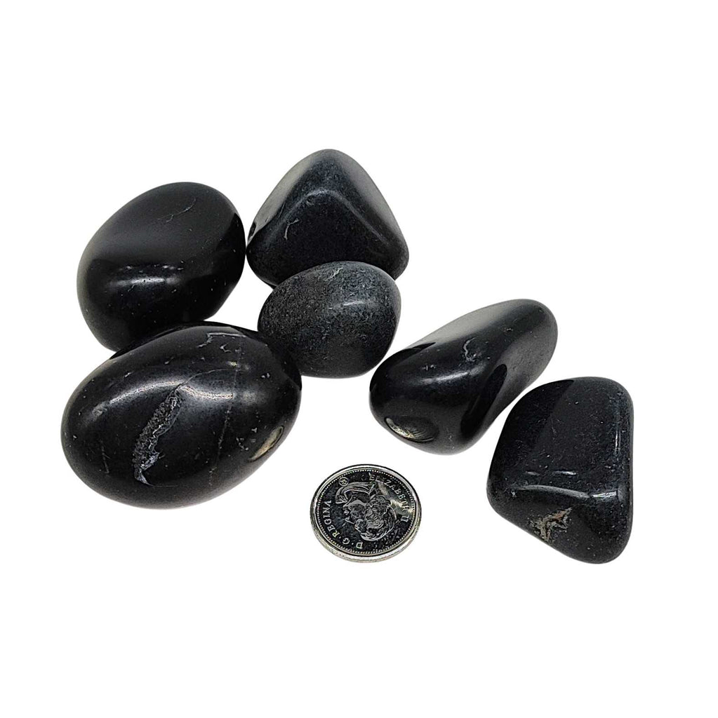 Stone -Black Tourmaline -Tumbled -Extra Large