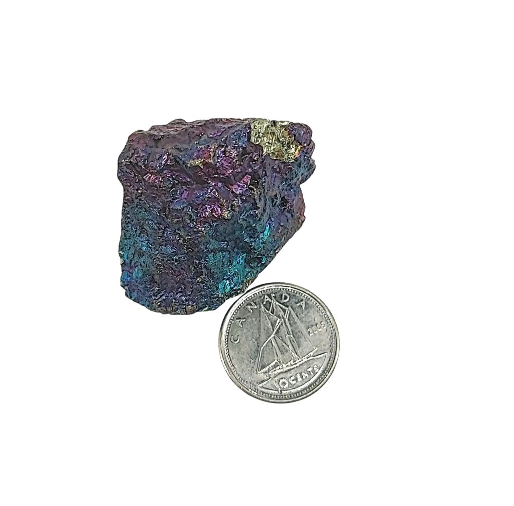 Stone -Chalcopyrite Peacock Ore -Rough -Medium