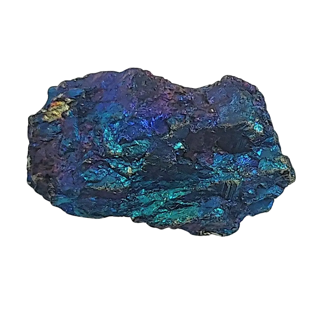 Stone -Chalcopyrite Peacock Ore -Rough -Medium Arômes & Évasions.