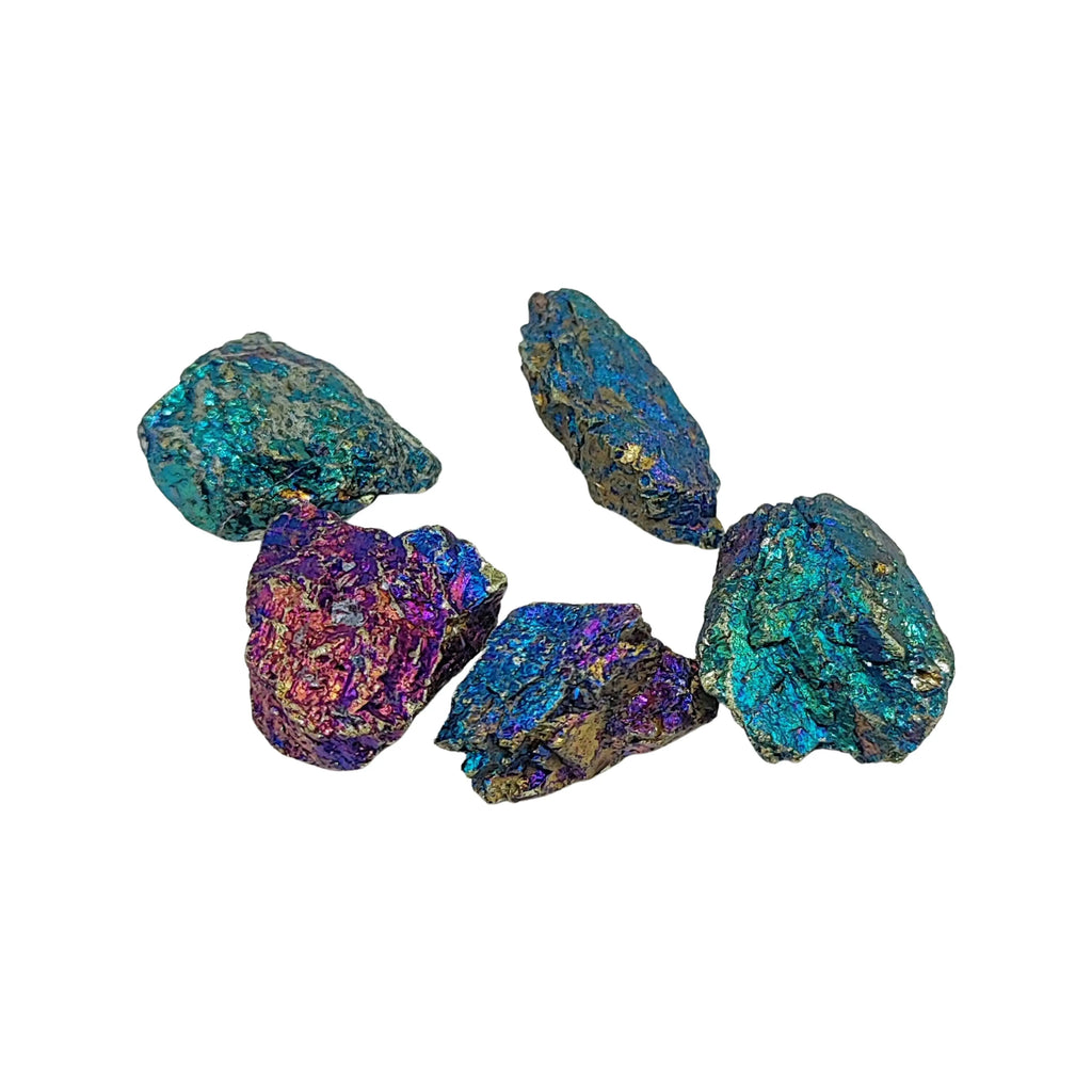 Stone -Chalcopyrite Peacock Ore -Rough -Small