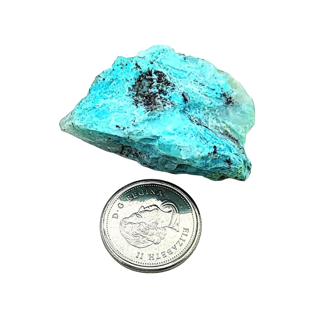 Stone -Chrysocolla -Crystal -Quartz -Rough -1" to 2"