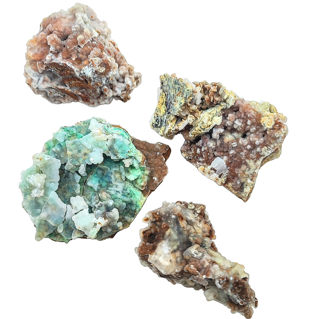 Stone -Chrysoprase -Crystal -Quartz -Rough -59g to 123g