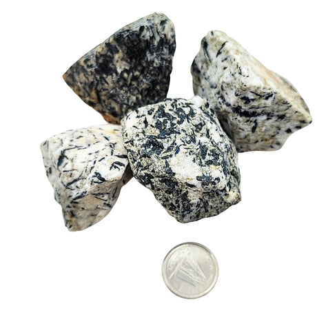 Stone -Epidote -Black Lines -Rough -Extra Large