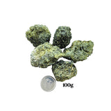 Stone -Epidote -Rough 100g mixed size crystals