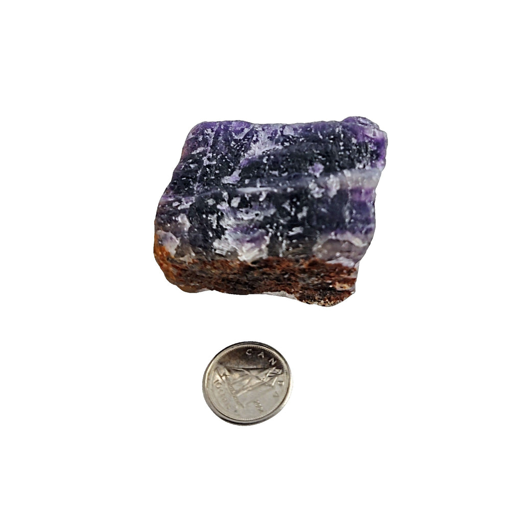 Stone -Fluorite -Purple -Rough -Extra Large Extra Large Aromes Evasions 