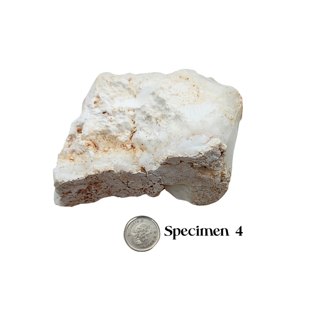 Stone -Jade -White -Rough -4" to 9" Specimen 4: 212g