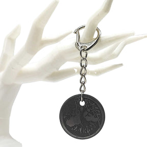 Stone -Keychain -Shungite -Tree of Life