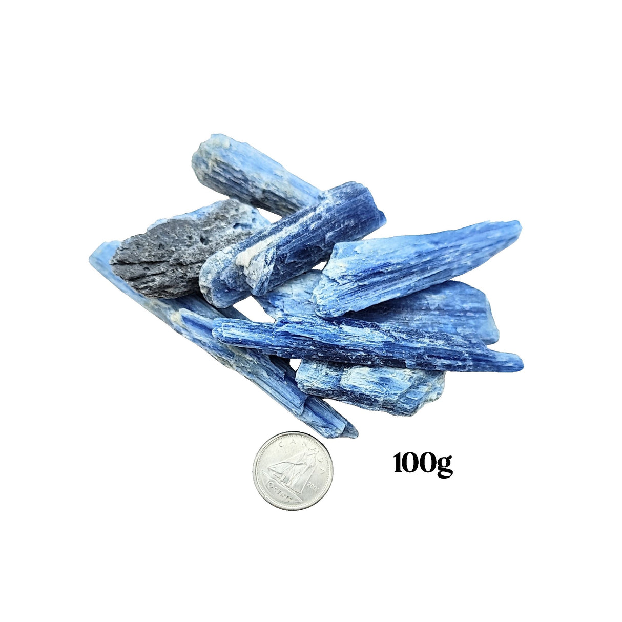 Stone -Kyanite -Blue -Blade -Rough 100g mixed size