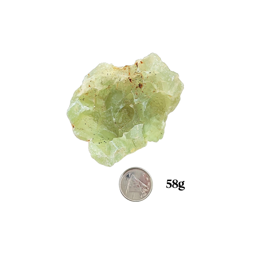 Stone -Prehnite -Rough Medium: 50g to 99g /pcs