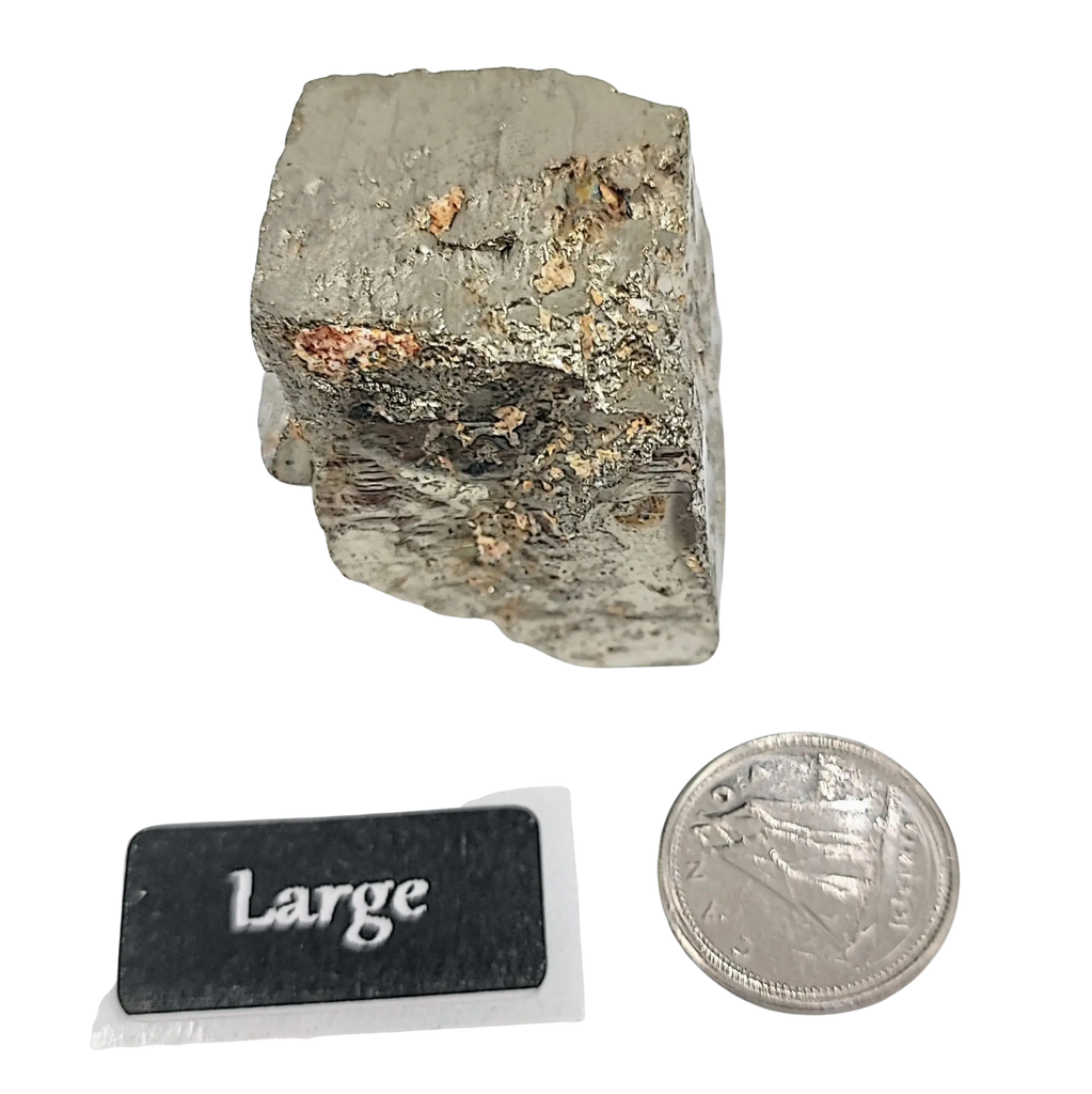 Stone -Pyrite -Cube -Rough Large: 40g-79g